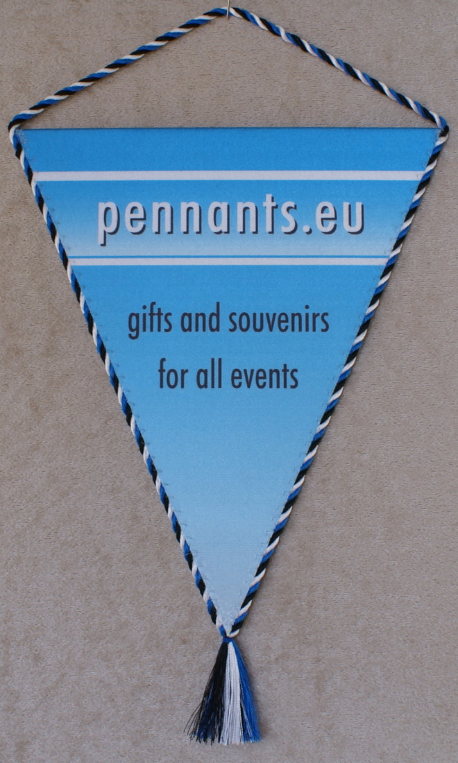 pennants.eu - gifts and souvenirs for all events - triangular