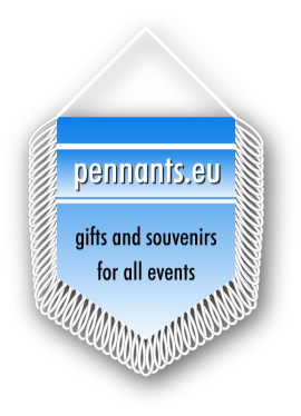 Pennants.eu - gifts and souvenirs for all events - Pennant with fringes