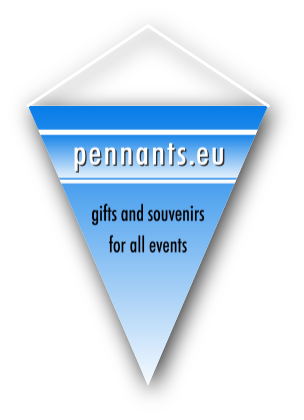 Pennants.eu - gifts and souvenirs for all events - Triangular pennant